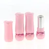 Opslagflessen DIY Leuke Lege Lipstick Lip Tubes Mode Roze Koreaanse Make-up Lipgloss Tint Protector Containers 12.1mm Case Tube 200 stuks