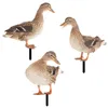 Garden Decorations Animals Figures Statue Stake Balcony Duck Farm Decoration Outdoor Decor Decorative