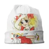 Bérets Candy Skullies Bonnets Casquettes Pour Hommes Femmes Unisexe Tendance Hiver Chaud Tricoté Chapeau Adulte Japon Anime Manga Bonnet Chapeaux