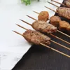 Bbq Tools Accessories 25Cm/9.8Inch 90Pcs/Lot Bamboo Skewer Food Meat Barbecue Skewers Shish Kebab Party Disposable Long Sticks Caterin Otckw