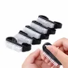 top Cleaning Nail Brush Nail Art Plastic Soft Remove Dust Finger Care UV Gel Manicure Pedicure Tool Makeup Brushes Scrubbing 49B4#