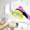 Sprayers Shower Head Dog Soft Tentacle Massage Bath Head Convenient Dog Cat Cleaning Supplies Pet Shop Wholesale Dog Accessories