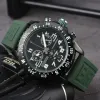 NEUE 2024 Top Luxus Herrenuhr Quarz Endurance Pro Avenger Chronograph 44mm Uhren Mehrere Farben Gummi Herrenuhren Glas Armbanduhren