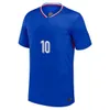 France Maillots de Football 2024 Koszulki piłkarskie francuskie benzema koszule piłkarskie mbappe griezmann pogba kante maillot foot Kit Top koszulę Hommes enfants Men Set