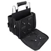 barbertop Black Hairdring Bag Hair Scissor Handbag High Capacity Sal Tool Makeup Storage Travel Styling Carry Case 988o#