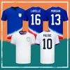 24/25 Copa America USA Horan Soccer Jerseys 2024米国Reyna Swanson Pulisic Morgan McKennie Adams Smith Balogun Kids Kit Football Shirdユニフォーム