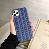 Luxury Phone Cases Purple Designer Letters Case Leather Shockproof Cover Shell For IPhone 14 Pro Clear Cover CHG23091321-6 peterpoppy