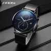 SINOBI, nuevo reloj para hombre, relojes de negocios de marca para hombre, reloj de pulsera de estilo ultrafino, reloj con movimiento japonés, reloj Masculino296b