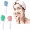 silice Facial Cleansing Brush Cat Paw Soft Hair Face W Tool Make-up Remover Brush With Lg Handle Skin Tool Accories 20VA#