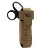 Accessories VULPO Tactical TQ Tourniquet Holder Pouch EMT Storage Molle Pouch Trauma Medical Shear Pouch Hunting Vest Gear