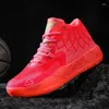 أحذية كرة السلة العلامة التجارية MANDARIN DUCK RED GREEN SNEAKERS Treatable Sport Boots Training Athletic Trainers Basket