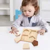 Tri de nidification des jouets pour enfants puzzle en bois pour bébé