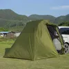 Tenten en schuilplaatsen SUV Auto Achter Camping Tent Buiten Uitbreiding Regendicht Pergoladak Draagbare kofferbak Luifel Zelfrijdende Barbecue Waterdichte hoes 240322