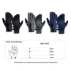 Kontrollera YouPin Mijia Winter Cycling Gloves Bicycle Warm Pekskärm Full fingerhandskar Vattentät utomhussport Sport Velvet skidhandskar Ny