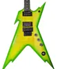 Benutzerdefinierte Razorback Rebel E -Gitarre Green 6 Saite