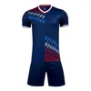 2223 Enfants Hommes Football Jersey Ensemble 2 Pièces À Séchage Rapide Enfants Mâle Plus Taille Vêtements De Sport Formation Personnalisée Uniforme De Football Costume 240318