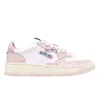 2024 Designer Casual Chaussures Marque américaine Autrys Rose Pink Panda Skating Low Mocassins Autri Médaillé Bicolore Action Sports Top Low Hommes Femmes Sneaker Haute Qualité