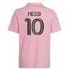 23 24 SUAREZ MessIS Miami voetbalshirts CF MARTINEZ Matuidi HIGUAIN CAMPANA YEDLIN TAYLOR MLS 2023 2024 voetbalshirt heren kinderkits Speler Fans versie volwassenen