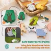 Tri nidification empilage jouets Montessori bébé en bois ferme thème Animal Balance bloc échiquier jeu jouets enfants mains capacité cadeau 24323