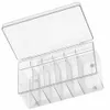 Eyel Extensi Opbergdoos met Deksel Desktop gestreept Deksel Make-Up Gereedschaphouder voor Accory Cosmetica Gereedschap Organizer Acryl 02GS #