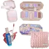 Schaduwmake -up set Flower kent maanverlichte zeemeermin oogschaduwpalet matte blush en lipgloss kit maquiaGem met tas