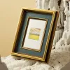 Frame Small Picture Frame Hanging Wall 5/6/7/8/10/12inch Retro Gold Border Picture Frame Set Handmade Original Photo Frame Gifts