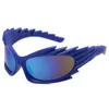 2 stuks mode luxe ontwerper nieuwe stijl gepersonaliseerde grappige zonnebril rijden Instagram bal zonnebril egelvorm