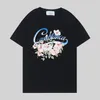 T-shirts Casablanc Shirt Designer Mens T-shirts Designer Tshirts pour hommes Casa Blanca Mens Designer Shirts Crew Cou à manches courtes Coton Lettre Imprime