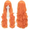 Wigs Soowee 30 Colors Long Women Wigs Heat Resistant White Blonde Purple Wavy Cosplay Wig