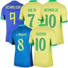 Fan del giocatore 2023 2024 2025 Maglie da calcio Brasile Casemiro Richarlison Rodrygo Raphinha Vini Jr Endrick L.Paqueta G.Jesus Brasil National Men Shirt 4xl