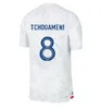 2024 Euro Cup French Home Jersey 24 25Mbappe Soccer Jerseys Dembele Coman Saliba Kante Maillot de Foot Equipe Maillots Griezmann Men Men Admiradores Jugador Fútbol Camiseta