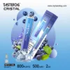 UE Hot Seller Tatsefog Crystal 800 Puff Ujeżdżalnia Vape Hurtowa cewka siatki 2 ml Vape