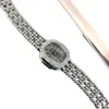 Advanced Oval New Women's Diamond Bracelet Alloy Quartz Watch