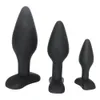 Anale Plug Volwassen Producten Trainer Speeltjes voor Mannen Vrouwen Gay Zwart SML Prostaat Massager 3PCSSet Butt 240312