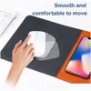 Mouse Pads Wrist Rests Durable Leather Wireless Charging Pad Wear Proof Nonslip Mat For Office Desk Home Drop Delivery Computers Netwo Otxip