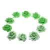 Decorative Flowers Artificial Rose Flower Wedding Decor Bridal Shower Favor Fake Head Roses Bulk Decorations For Ceremony