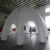 12mD (40ft) Customized inflatable dome tent with beams 8m/6m pop up spider event party marquee disco shelter for rental or sale with blower free air ship