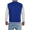 Decrum Varsity Jacket - High School Letterman Bomber Style Fleece Baseball Jackets for Men
