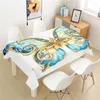 Table Cloth Fashion Butterfly Home Dining Cover Coffee Decor Picnic Rectangular Waterproof And Oil-proof Tablecloth