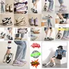 Lesdsather Oversizexd Sneakers Buty Cqaqasuwal Platforma koronkowe buty Wcalfskin Vzee 37