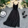 Casual Dresses Bodycon Backless Dress 2024 Women Solid Slim A-line Robe Summer Sexy Beach Holiday Camisole Ladies Clothes Vestidos