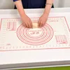 Tela da forno in silicone non slip da 40x60 cm per pasticceria per pasticceria rotola