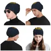 Bérets Digital Art Currency Skullies Bons de bonnet Coupages en tricot chaud hiver