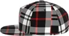 Ball Caps Classic Tartan Print Adjustable Snapback Hat Plaid Trucker Hip Hop Lightweight Unisex For Men And Women