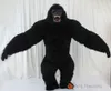 Trajes de mascote 2m/2.6m vida real iatable king kong traje completo mascote terno gigante adulto pele gorila fantasia vestido para eventos festa