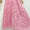 2024 Spring New Women's Embroidered Blended Dress Little White Dress