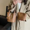 Designer Luxury fashion Cross Body bagsKorean Leisure Handheld Vegetable Basket Womens Bag 2023 New Trendy and Versatile Western Style One Shoulder Crossbody Wome