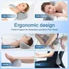 Massaging Neck Pillowws Memory Foam Pillow Orthopedic Cervical Cushion Ergonomics Massage Sleeping Pillow Neck Pain Relief Slow Rebound Cushion Bedding 240322