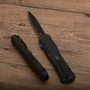 1st Ny high end 4600 Auto Tactical Knife S30V Double Action Titanium Coated Blade CNC G10 Handle EDC Pocket Knives With Nylon Mantel