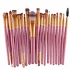 20 datorer Makeup Brush Set Eye Shadow Brush Set Foundati Brush Beauty Tools Super Soft Man-Made Fibrers Full Set B5R5#